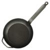 turk Iron Frying Pan (for Roasting) (9.4 inches (24 cm) Deep with Support Grip, Black view 4