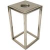 A&B Home Aluminum T-Light Holder - 4" x 4" x 8" - Silver view 1