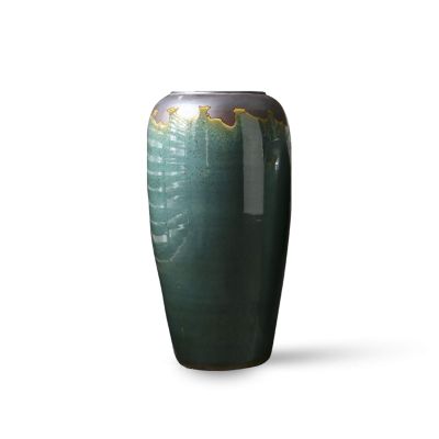 Indoor Gardening Floor-Standing Large Vase Hotel Hall Villa Living Room Porch Multifunctional Ceramic Vase(Size:3058CM)