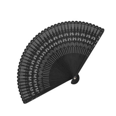 BESPORTBLE Chinese Japanese Bamboo Fan Party Decorations Hand Fan Silk Chinese Vintage Held Fan Japanese Gifts for Men Wedding Fans EDM Folding Fans Handheld Wooden Cloth Fan Miss Cheongsam