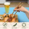 BambooMN Premium Reusable Japanese Bamboo Chopsticks, Twisted 9 inch - 36 Pairs view 4