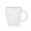Stone lain Abigael Weave Stoneware Dish Set, 4 Mugs, White view 2