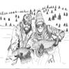 Fishing Portrait from a photo Custom Personalized Gift for Angler Fisherman from Fishing Artist view 2