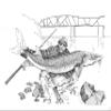 Fishing Portrait from a photo Custom Personalized Gift for Angler Fisherman from Fishing Artist view 3