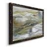 Framed Canvas Wall Art Decoration Mordern Abstract Painting with Black Barnwood Frame for Home and Office, Ready to Hang view 2