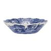 Spode Blue Italian Daisy Bowl | Serve Pasta, Salad, Or Soup | Scalloped Edge Design | Made of Porcelain | Measures 10-Inches | Dishwasher Safe (Blue/White) view 2