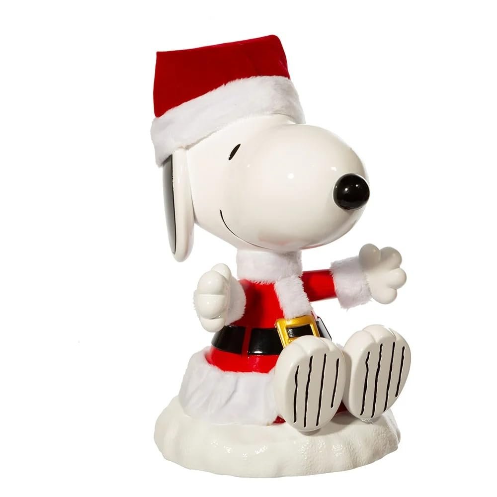 Santa Snoopy Tree Topper