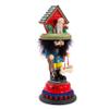 Kurt S. Adler 14-Inch Hollywood Nutcracker with Labradoodle Doghouse Hat with Sign view 1