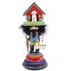 Kurt S. Adler 14-Inch Hollywood Nutcracker with Labradoodle Doghouse Hat with Sign view 2