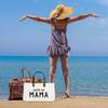 Santa Barbara Design Studio Tote Bag For Women Hold Everything 100% Cotton Canvas Shoulder Bag with Waterproof Lining, Large, Haus of Mama view 2