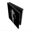 Concept Crystal Key Cabinet Storage Box with Frameless Glass White Board K15 Chic World: Stripped Light view 3