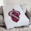 Alpha Phi Full Color Crest Afghan Blanket Throw view 2