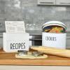 Outshine Recipe Cards| 50 Blank Recipe Cards | Double Sided Thick Card Stock for Recipe Holders - 4x6 White view 4