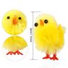 HEALLILY 120pcs 3cm Easter Mini Chicks Set Cartoon Fuzzy Newborn Chicken Easter Funny Party Supplies Easter Chicken Decorations view 2