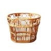 Ding&ng Rattan Storage Basket, Household Storage Basket, Towel Woven Basket, Dirty Clothes Basket, Toy Storage Basket, Length 43CMwidth 35height 33CM view 1