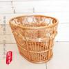 Ding&ng Rattan Storage Basket, Household Storage Basket, Towel Woven Basket, Dirty Clothes Basket, Toy Storage Basket, Length 43CMwidth 35height 33CM view 4