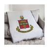 Alpha Chi Omega Full Color Crest Afghan Blanket Throw view 1