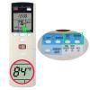 Compatible with Fujitsu Air Conditioner Remote Control ARDL10 AR-DL10 ASU18C1 ASU18R1 ASU24C1 ASU24R1 ASU30C1 AOU18C1 AOU18R1 AOU24C1 AOU24R1 AOU30C1 Display in Fahrenheit and Celsius view 3