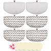 Flammi 4 Scrub+2 Soft Steam Mop Replacement Pad & 6 Scent Discs for Bissell Powerfresh Steam Mop 1940 1806 1440 1544 Series, Model 2685A 2075A 19402 19404 19408 1940A 1940Q 1940T 1940W, Part# 5938 view 1