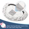 Flammi 4 Scrub+2 Soft Steam Mop Replacement Pad & 6 Scent Discs for Bissell Powerfresh Steam Mop 1940 1806 1440 1544 Series, Model 2685A 2075A 19402 19404 19408 1940A 1940Q 1940T 1940W, Part# 5938 view 3