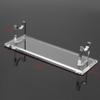 LEILIN Acrylic Two-Layer Wall Mounted Samurai Sword Stand Display Stand, Support All Swords (Transparent 2 Pieces) view 2