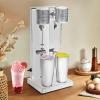 Double Heads Milk Shaking Machine, 180W+180W Commercial Stainless Steel Protein Shakes Smoothie Maker Drink Mixer Suitable in Commercial or Family view 2