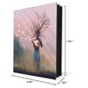 Concept Crystal Key Cabinet Storage Box with Frameless Glass White Board K15 Chic World: Singing Tree view 3