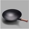 Cast Iron Non-stick Wok, High Temperature Versatile Resistant, with Non-slip Wooden Handle, Universal Gas Cooker-40cm view 2