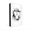Concept Crystal Key Cabinet Storage Box with Frameless Glass White Board K15 Chic World: Three Hearts view 1