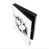 Concept Crystal Key Cabinet Storage Box with Frameless Glass White Board K15 Chic World: Three Hearts view 3