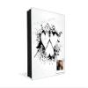 Concept Crystal Key Cabinet Storage Box with Frameless Glass White Board K15 Chic World: Three Hearts view 4