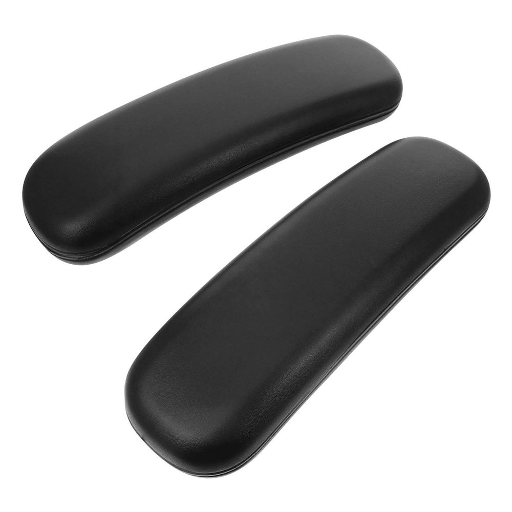 DOITOOL 1pair Pu Armrest Cushion Pads for Wheelchairs and Office Chairs Ergonomic Elbow Support Base Armrest Covers