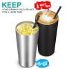 VEGOND 20oz Tumbler Bulk with Lid and Straw 12 Pack, Stainless Steel Vacuum Insulated Tumbler, Double Wall Coffee Cup Travel Mug, Stainless Steel view 4