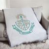 Alpha Sigma Tau AST Full Color Crest Afghan Blanket Throw view 2