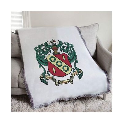 Alpha Gamma Delta Full Color Crest Afghan Blanket Throw