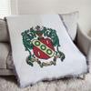 Alpha Gamma Delta Full Color Crest Afghan Blanket Throw view 2