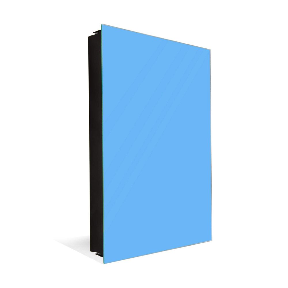 Concept Crystal Key Cabinet Storage Box with Frameless Glass White Board K18B Series of Colors