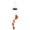 SOLUSTRE 1pc Halloween Solar Wind Chimes Lamp Outdoor Decorative Hanging Lamp Pumpkin Design for Garden Patio Festive Decor Unique Solar view 1