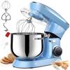 9.5 Qt Stand Mixer, 10-Speed Tilt-Head Food Mixer, Vezzio 660W Kitchen Electric Mixer with Stainless Steel Bowl, Dishwasher-Safe Attachments for Most Home Cooks(Blue) view 1