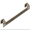 ROYO Towel BAR Holder 18" - Old Brass view 1