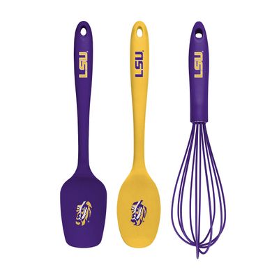 NCAA LSU Tigers 3-Piece Kitchen Utensil Set