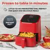 Instant Pot Vortex 2QT Mini Air Fryer, Small Air fryer that Crisps,Reheats,Bakes,Roasts for Quick Easy Meals,Includes over 100 In-App Recipes, is Dishwasher-Safe, from the Makers of Instant Pot, Red view 3