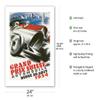 1934 Swiss Grand Prix - Bern Switzerland - Vintage Car Racing Poster - Bamboo Fine Art 290gsm Paper Print (Unframed) 24x32in view 2