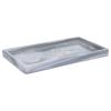 Cabilock 1pc Elegant Ceramic Serving Tray Versatile Jewelry Storage Organizer Nordic Style Marble Pattern for Home and Bathroom Use view 1