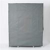 5-Layer 12-Compartment Non-Woven Fabric Wardrobe Portable Closet Gray (133x46x170cm) view 2