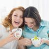 2 Pack Loose Leaf Tea Steeper Fine Mesh Tea Infuser with Silicone Handle Stainless Steel Tea Ball for Loose Tea, Gray and Green view 4