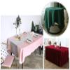 Dami Soft Thicker Velvet Fabric Upholstery Dressmaking Curtain Blind Cushion Craft Velour Material 150 cm Wide Sold by The Meter(Color:Iron Oxide red) view 3