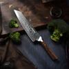 aisyoko Chef Knife 8 Inch Damascus Japan VG-10 Super Stainless Steel Professional High Carbon Super Sharp Kitchen Cooking Knife, Ergonomic Color Wooden Handle Luxury Gift Box view 3