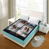 MIHOSI Custom Blanket with Picture, Personalized Blankets for Adults Kids - Customizable Photo Blanket, Customized Blankets as Gifts for Mom Dad Family Best Friends view 1