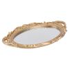 Cabilock 1pc Retro Decorative Mirror Tray for Jewelry Perfume Display and Photography Elegant Design for Home Decor and Event Styling view 1